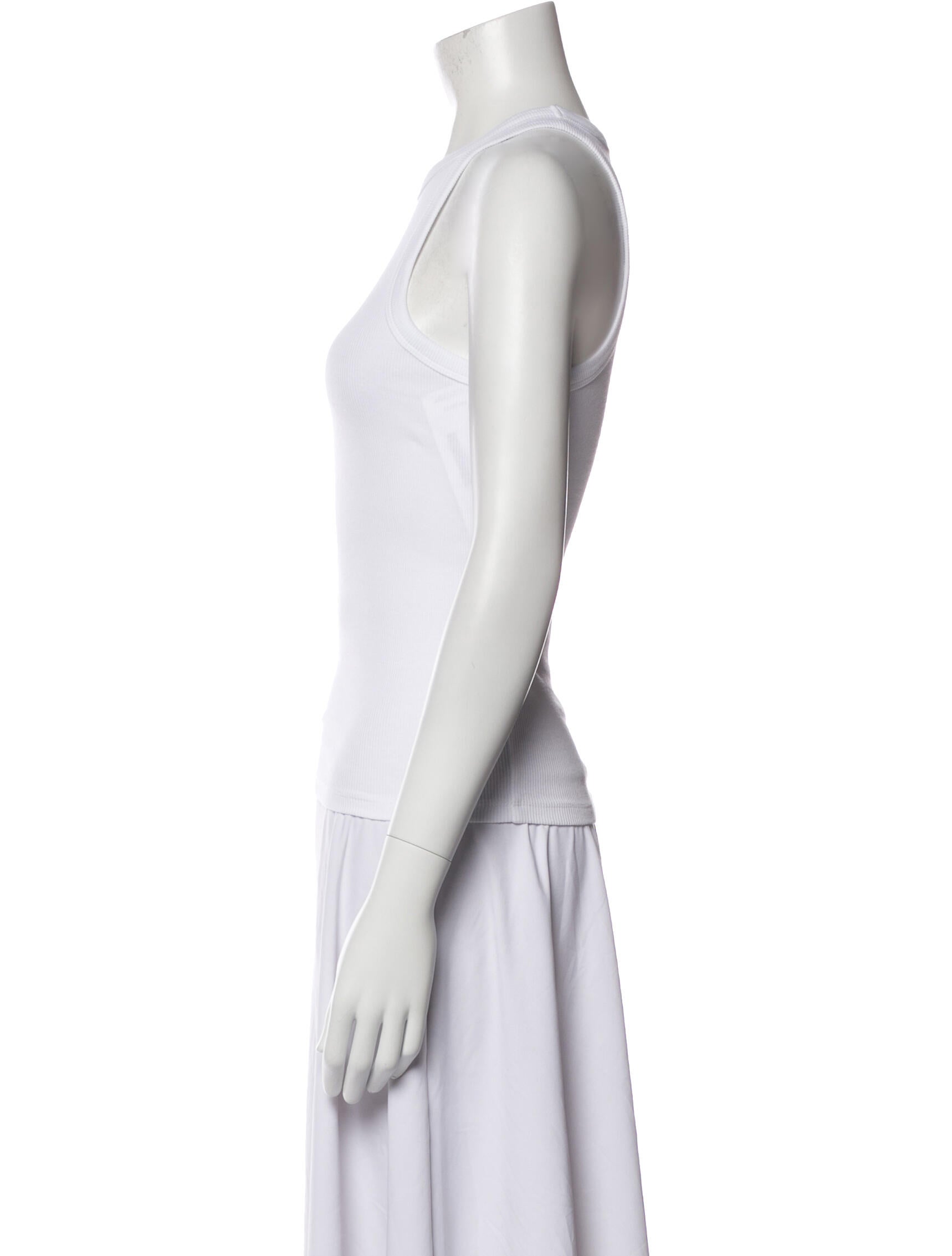 Anine Bing Crew Neck Sleeveless Top