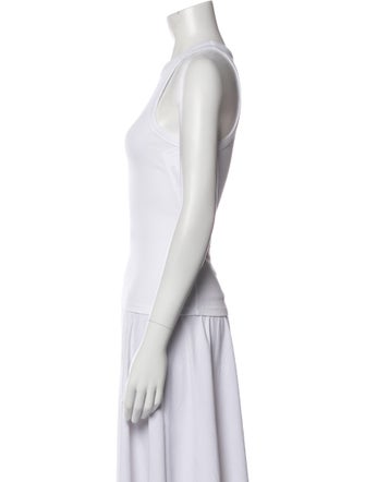 Anine Bing Crew Neck Sleeveless Top