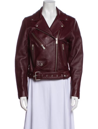 Anine Bing Leather Biker Jacket