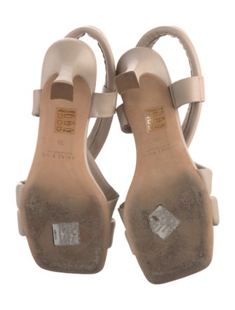 Anine Bing Leather Slingback Sandals
