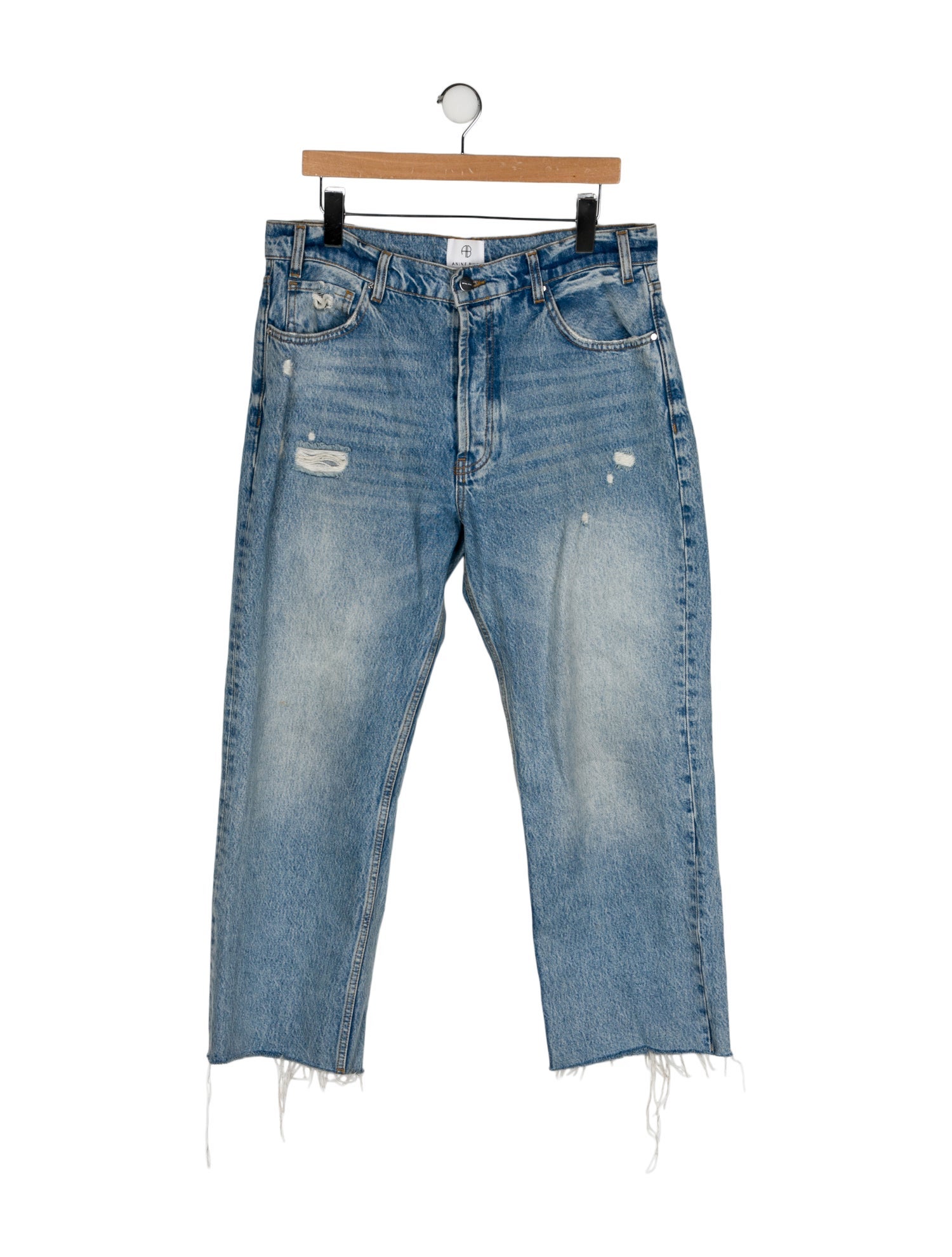 Anine Bing High-Rise Wide Leg Jeans