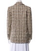 Anine Bing Tweed Pattern Blazer