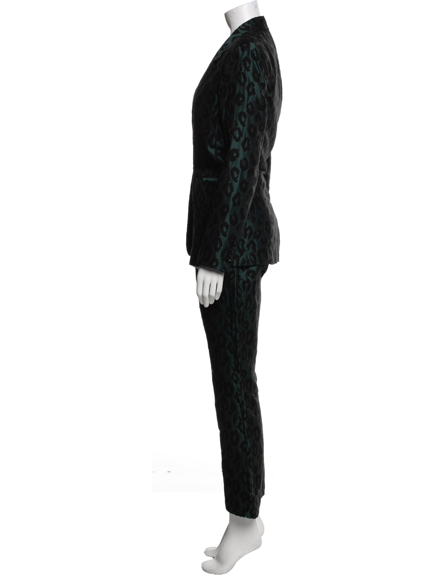 Anine Bing Animal Print Pantsuit