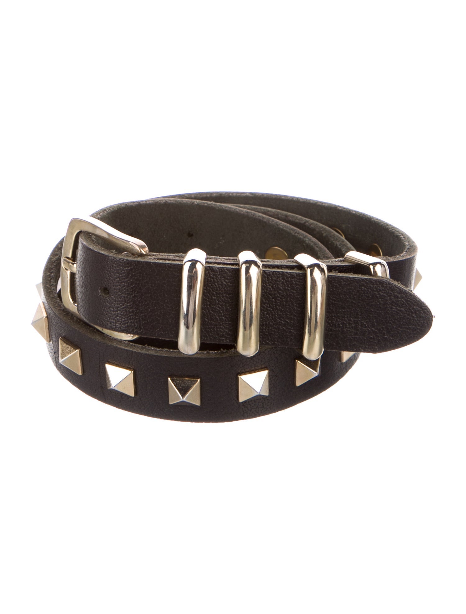 Anine Bing Skinny Leather Belt