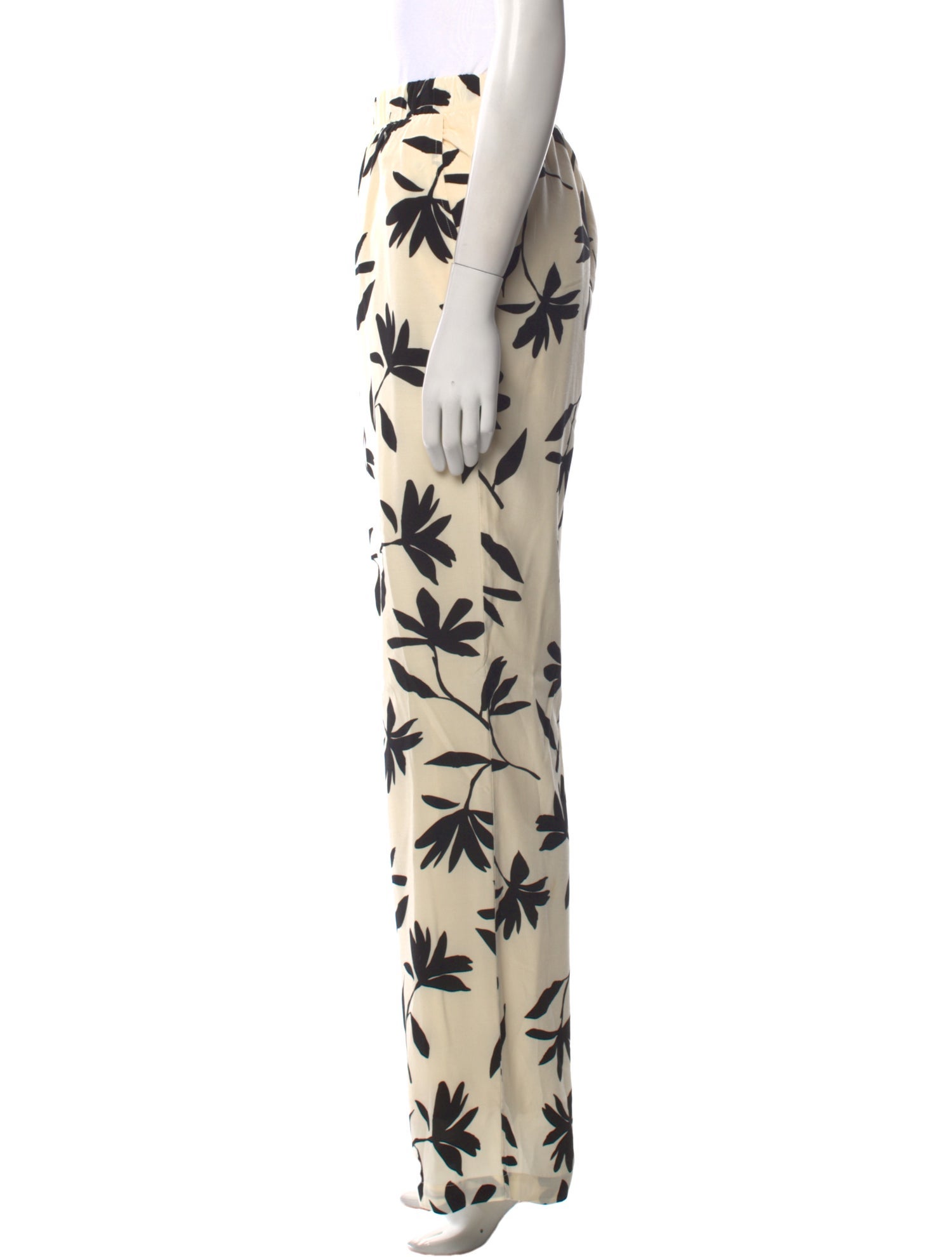 Anine Bing Printed Wide Leg Pants