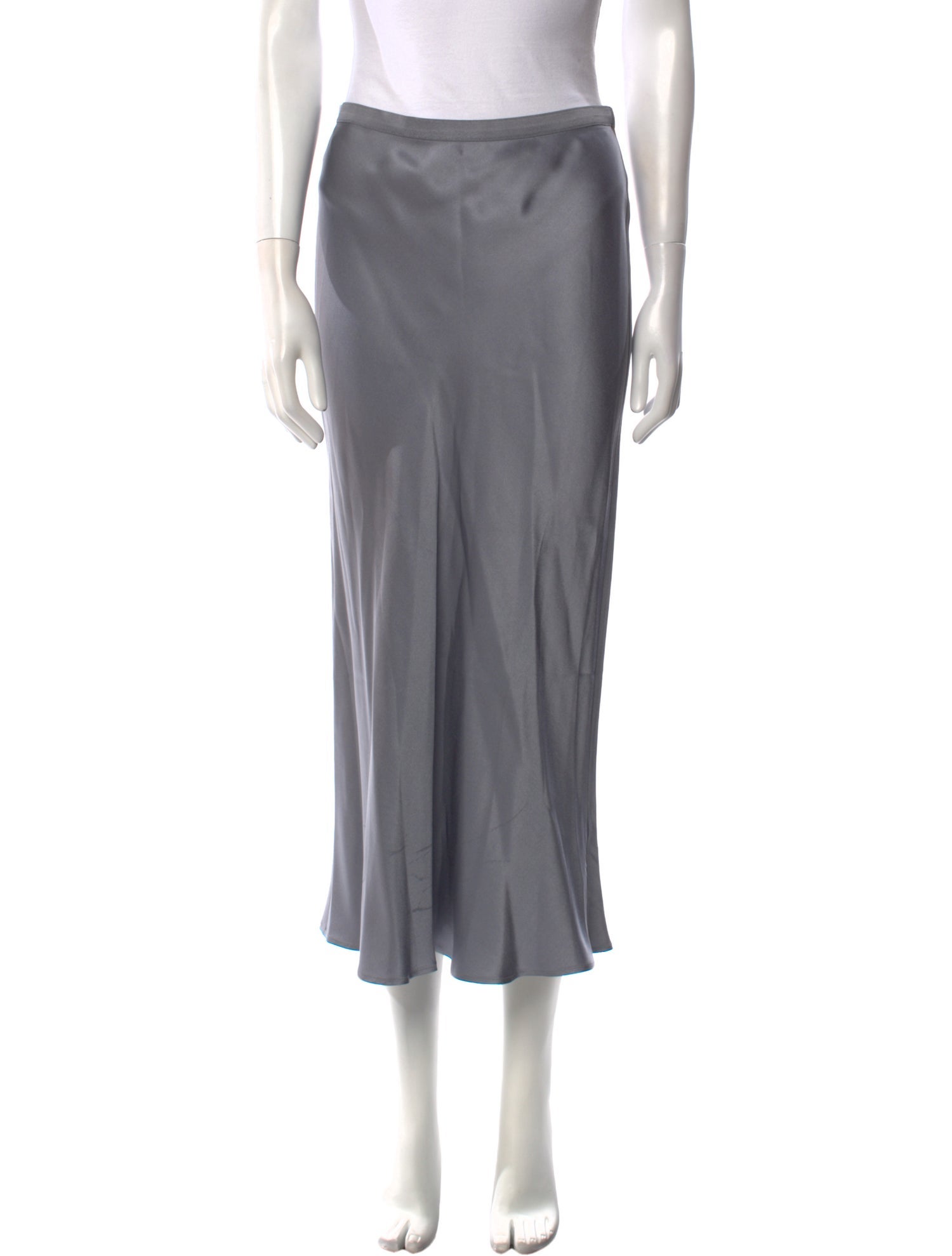 Anine Bing Silk Midi Length Skirt