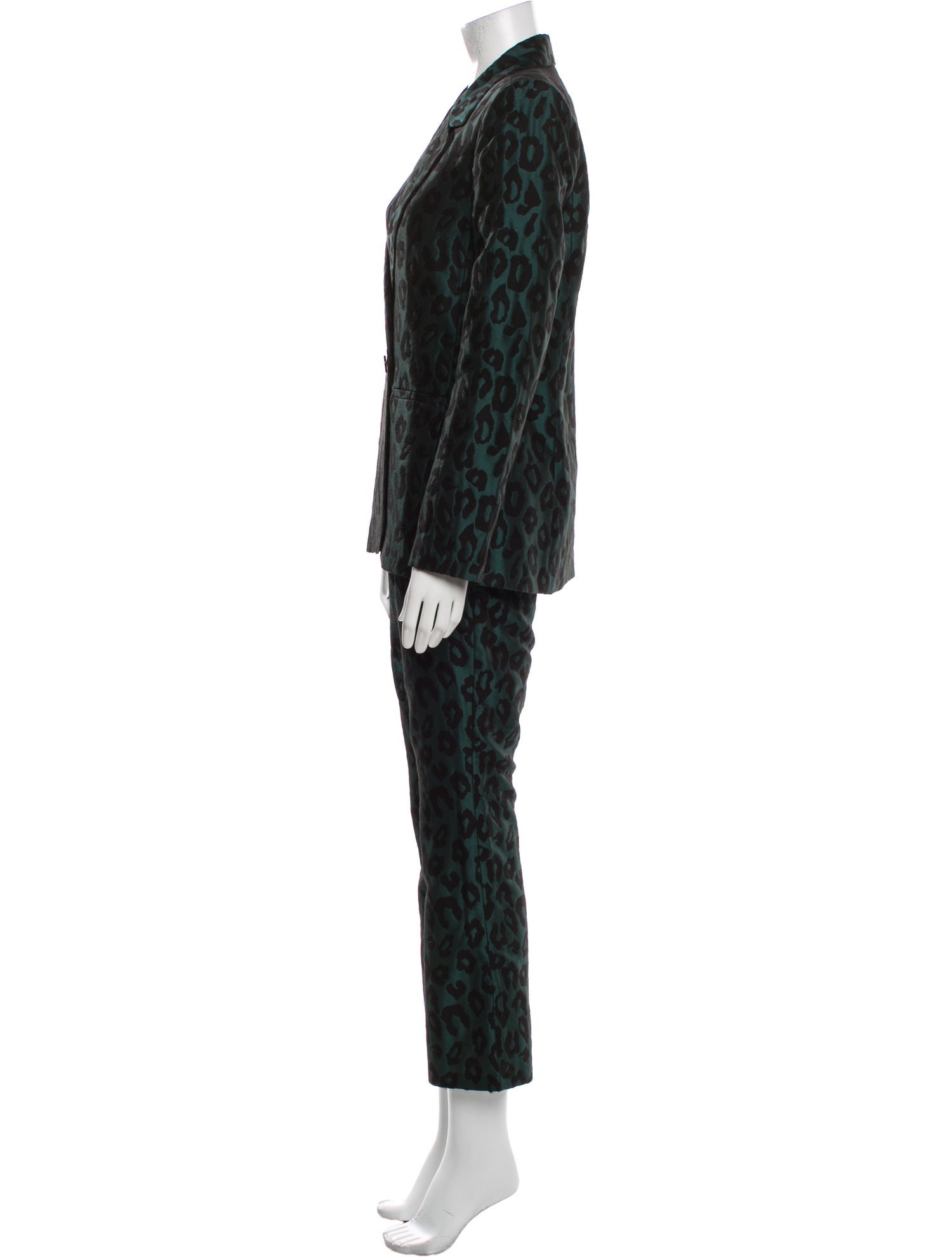 Anine Bing Animal Print Pantsuit