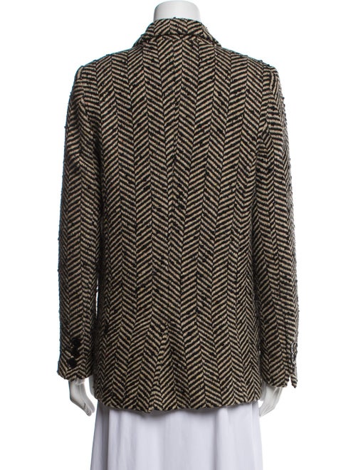 Anine Bing Tweed Printed Blazer