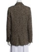 Anine Bing Tweed Printed Blazer