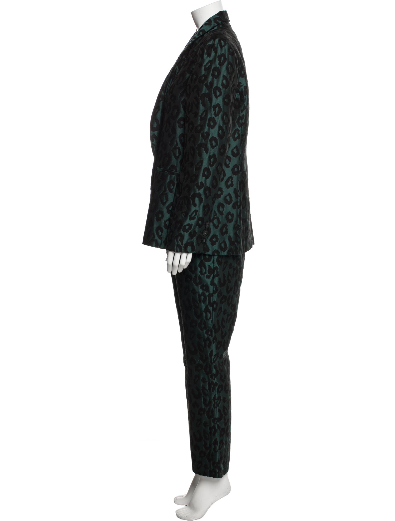 Anine Bing Animal Print Pantsuit