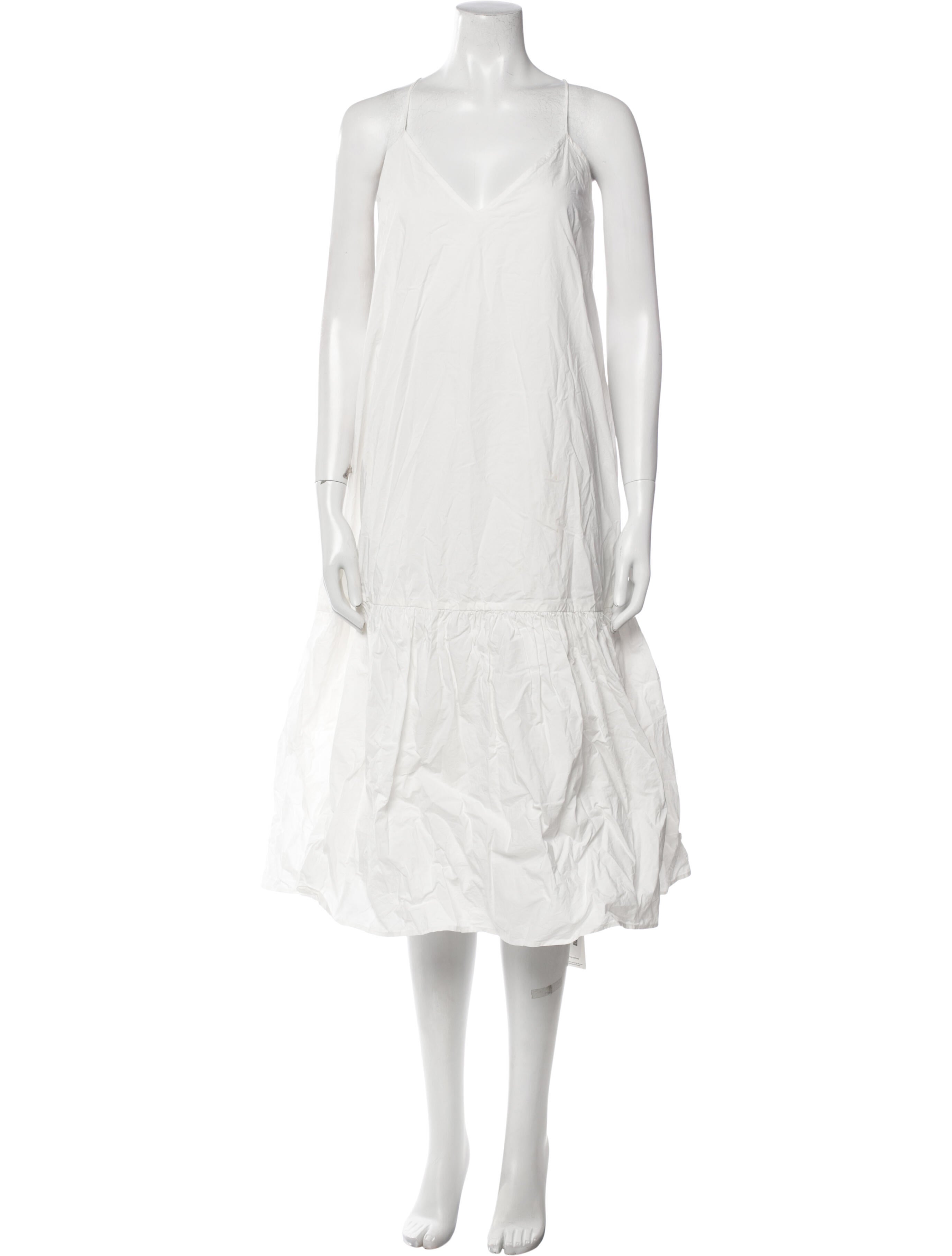 Anine Bing V-Neck Long Dress