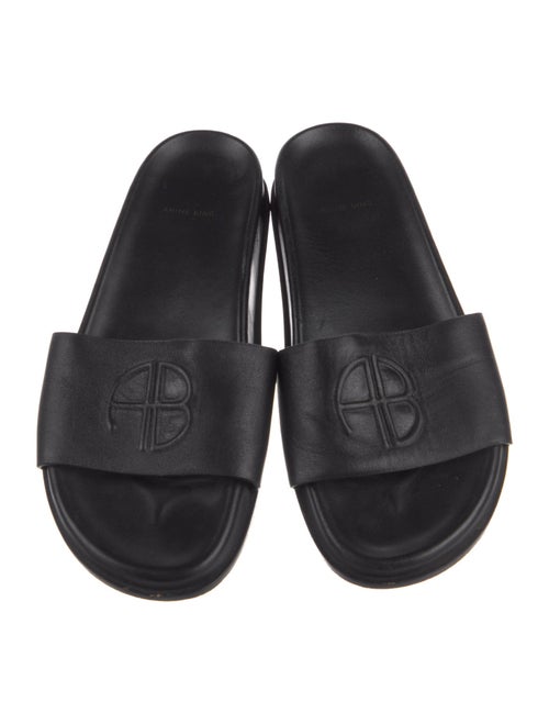 Anine Bing Leather Slides