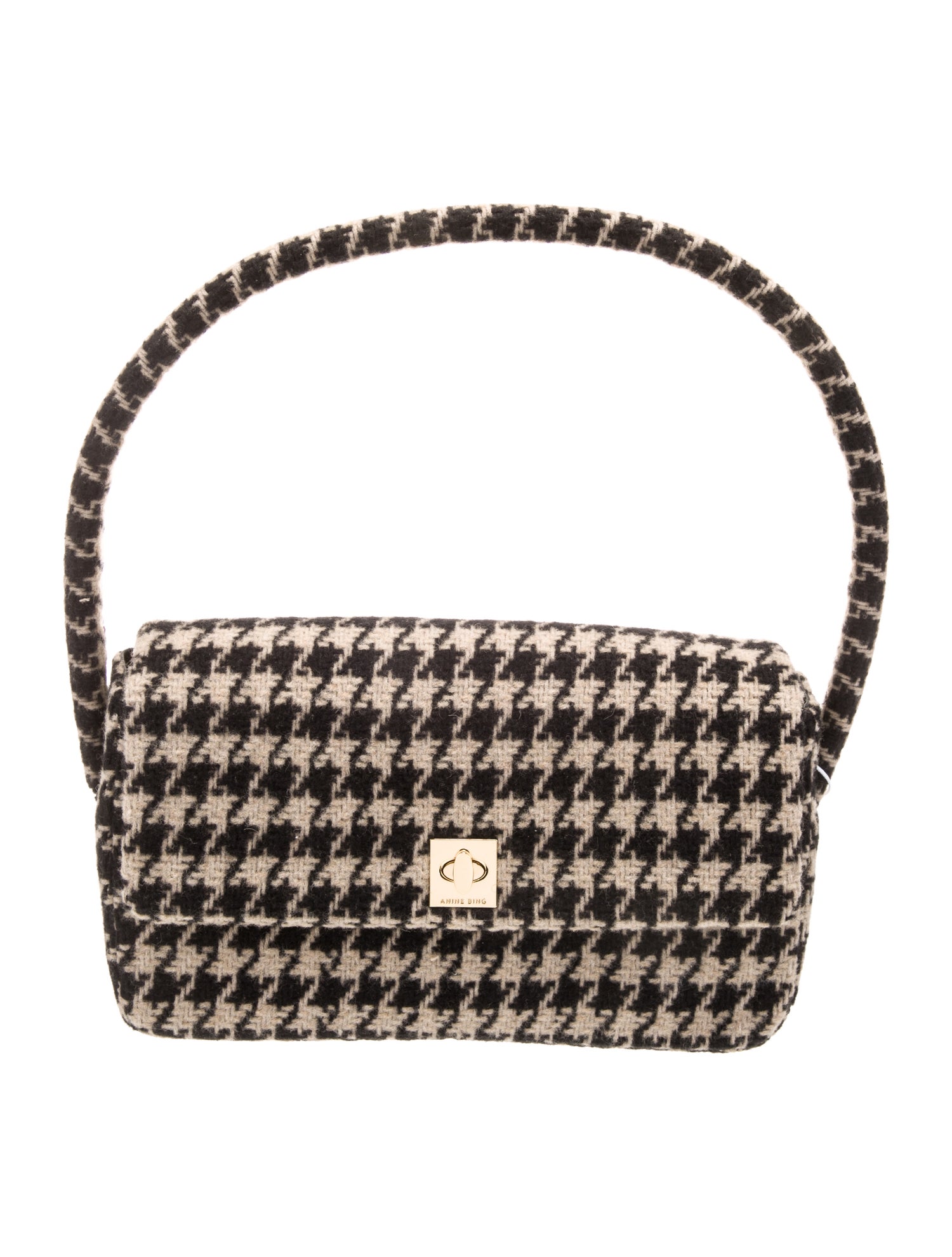 Anine Bing Wool Shoulder Bag