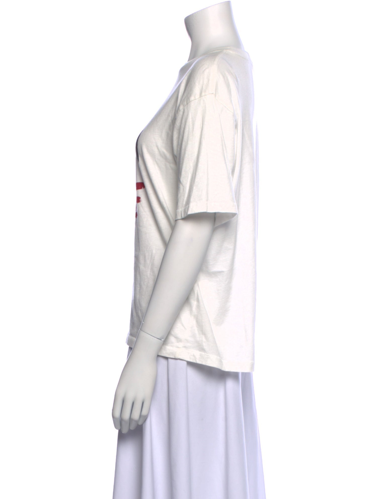 Anine Bing Graphic Print Short Sleeve Shirt