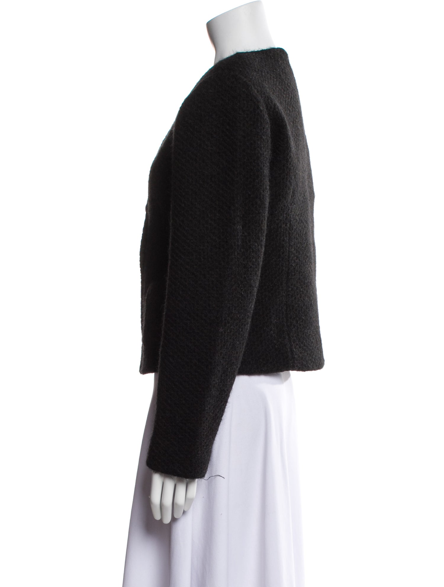 Anine Bing Tweed Pattern Evening Jacket