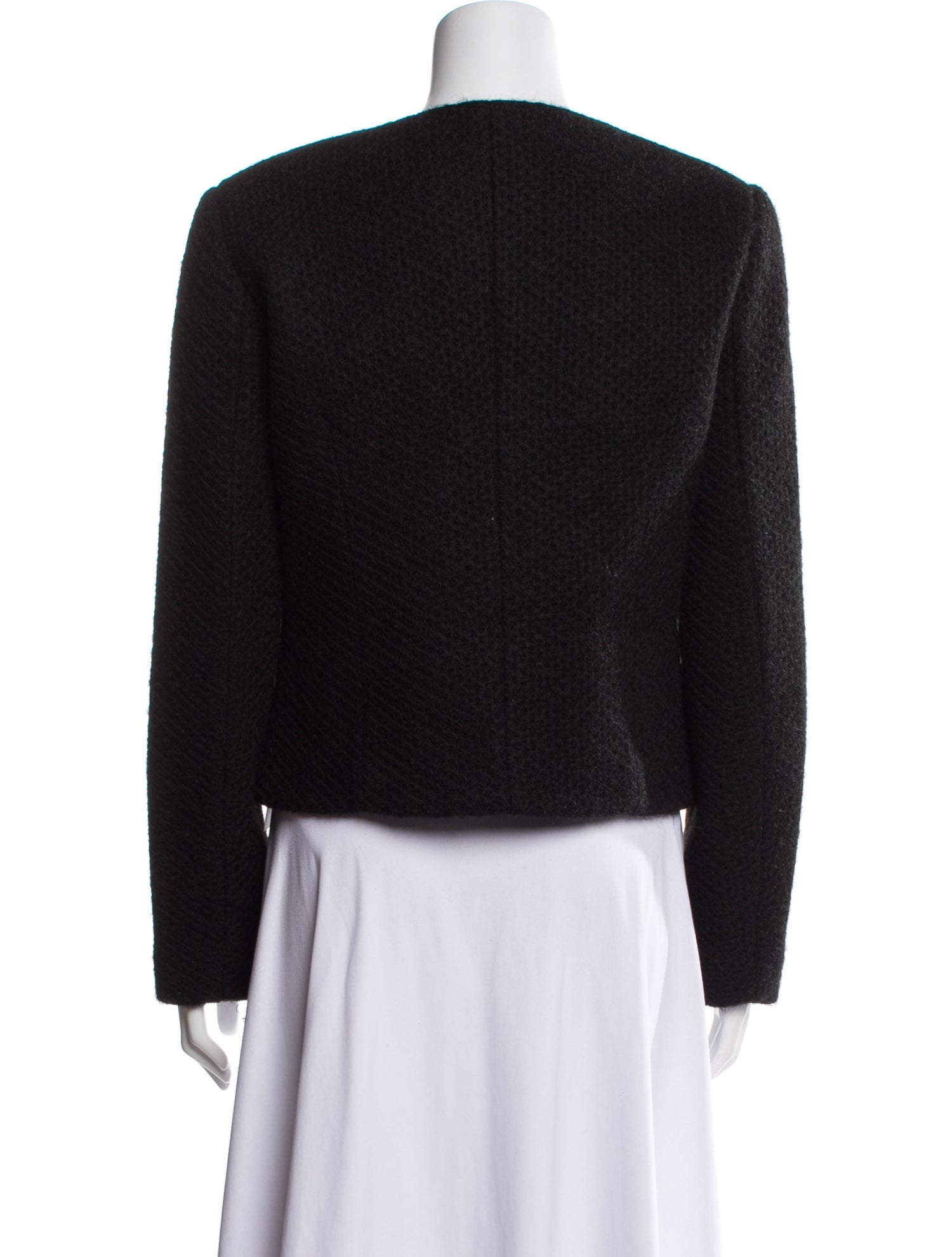 Anine Bing Tweed Pattern Evening Jacket