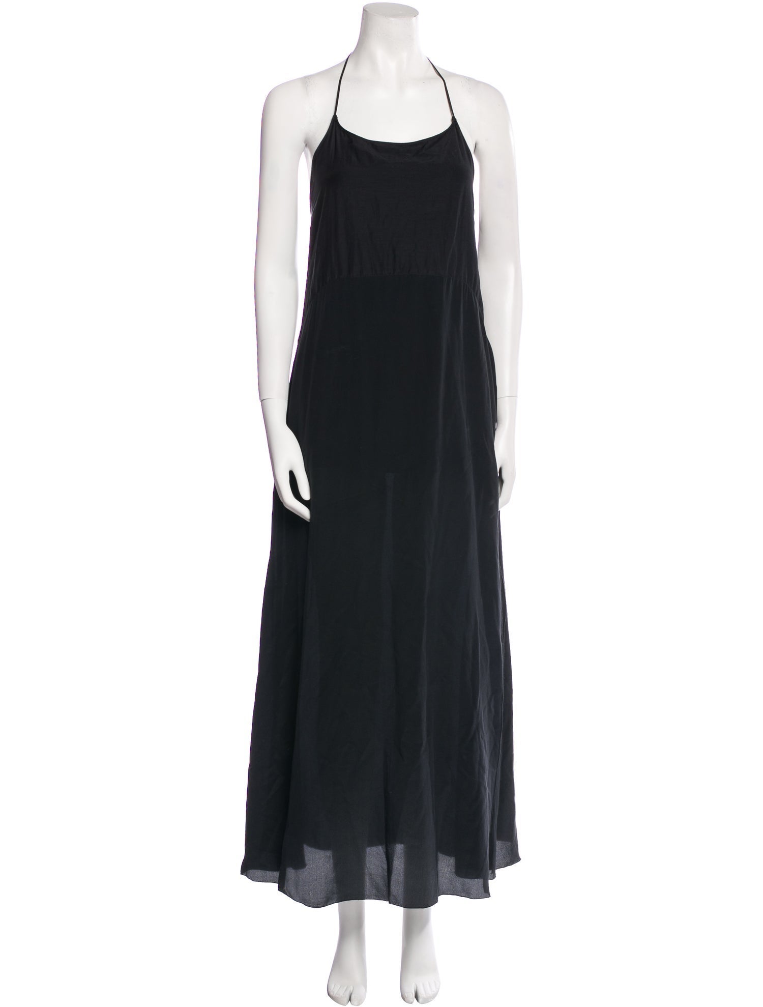 Anine Bing Scoop Neck Long Dress