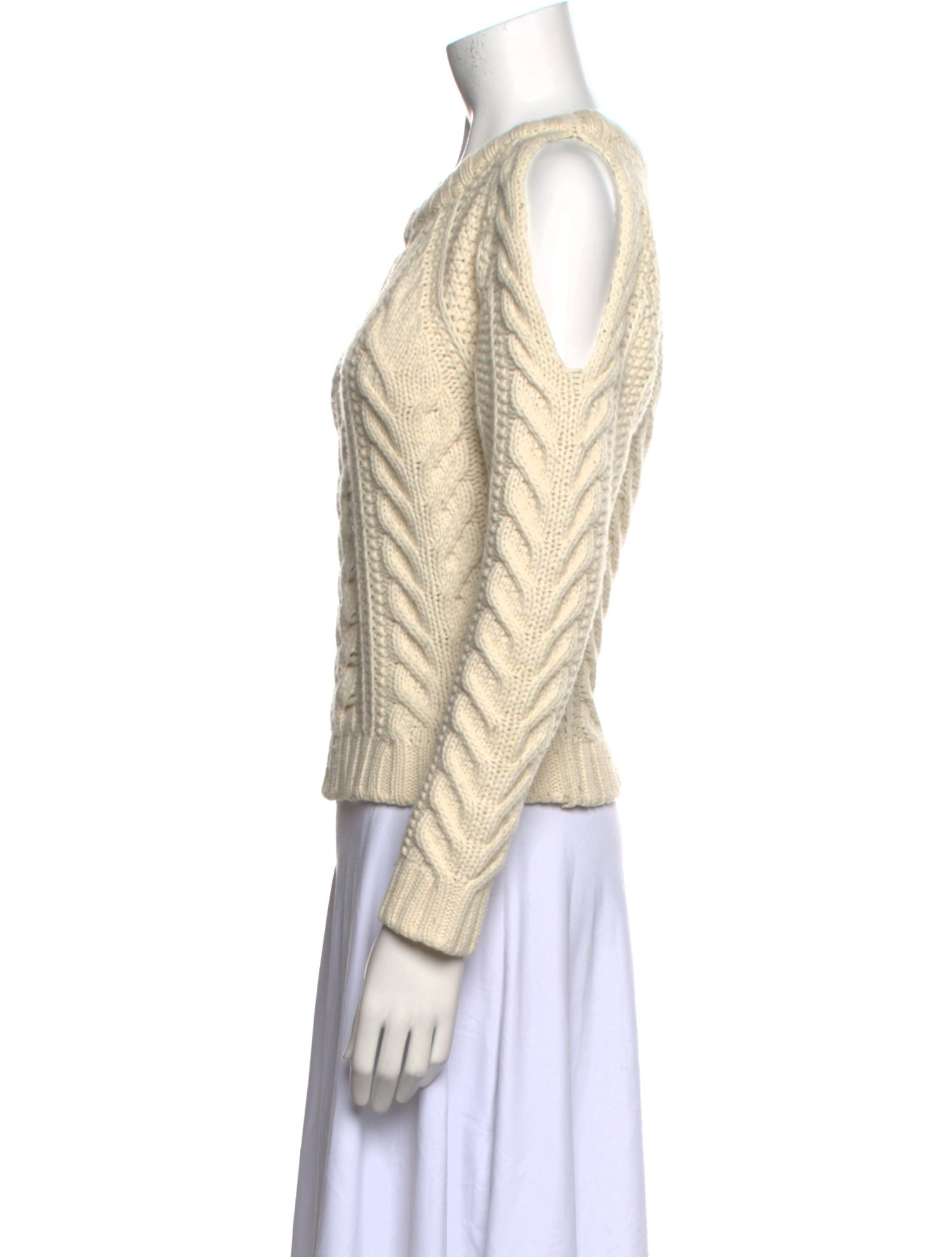 Anine Bing Wool Scoop Neck Sweatshirt