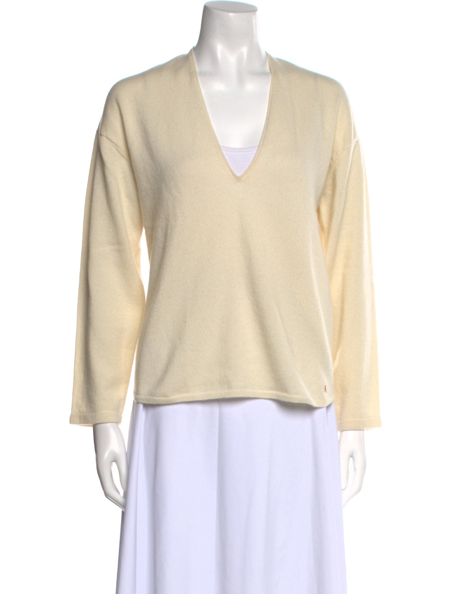 Anine Bing Cashmere V-Neck Sweater