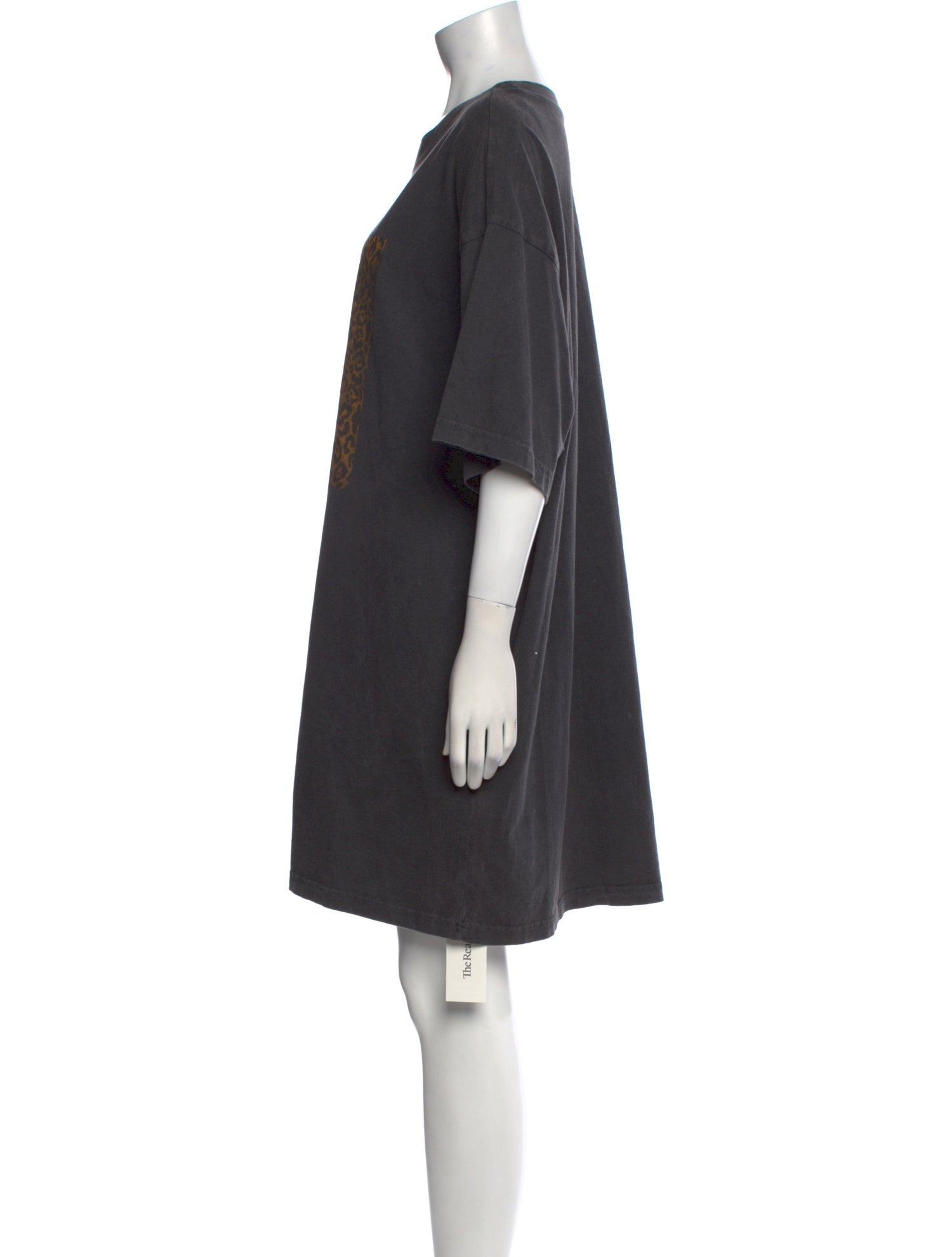 Anine Bing Crew Neck Mini Dress