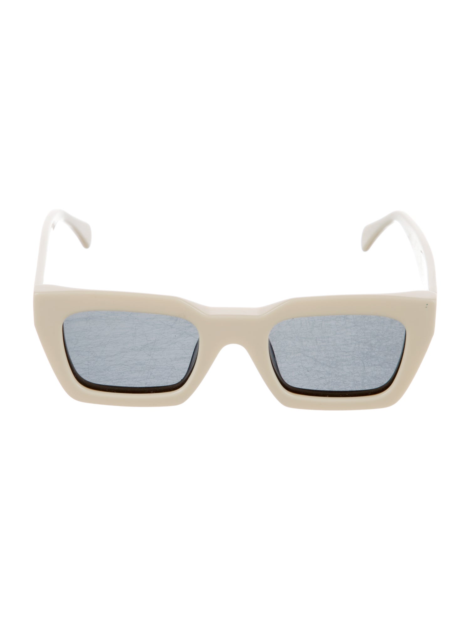 Anine Bing Square Mirrored Sunglasses