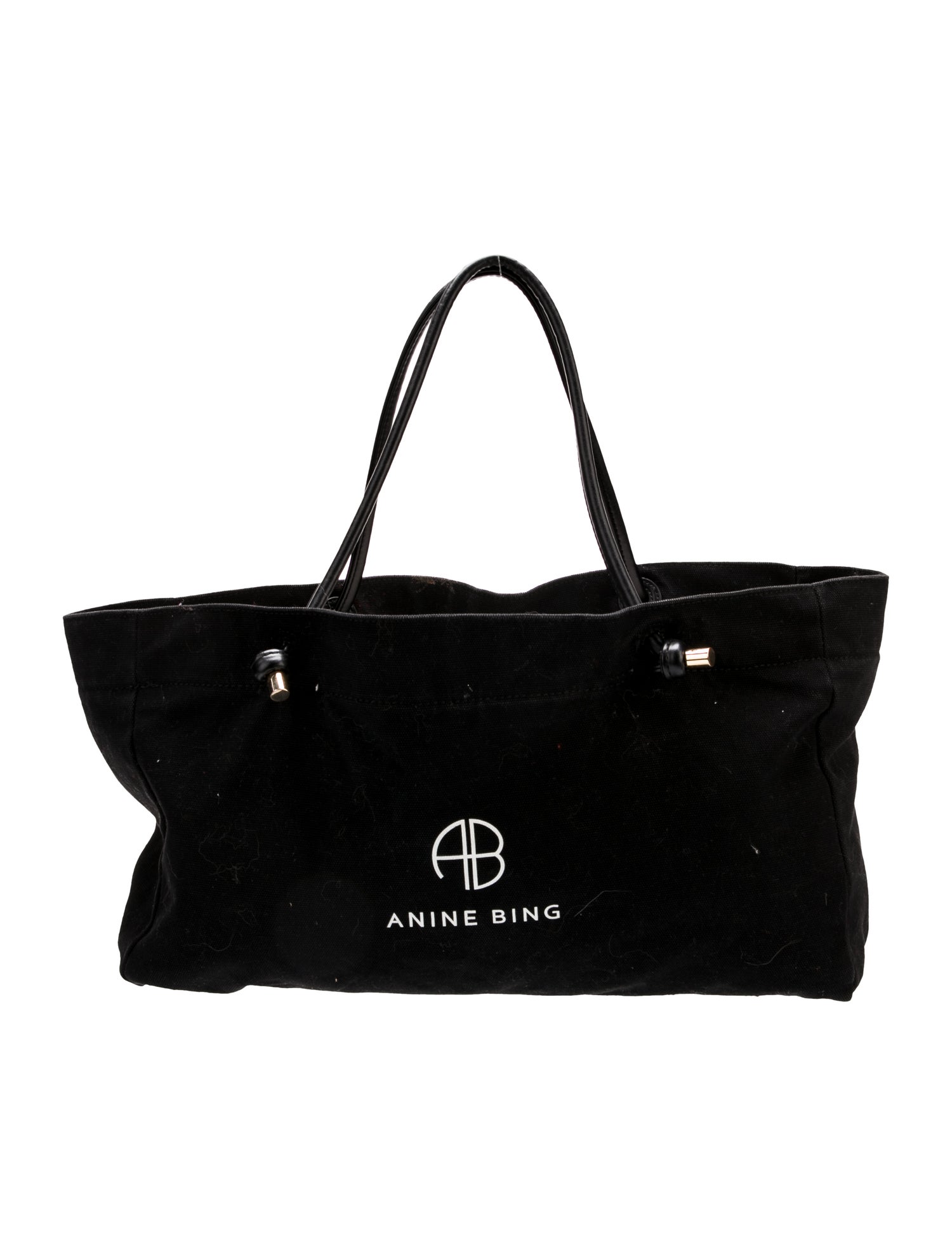 Anine Bing Canvas Weekender Bag