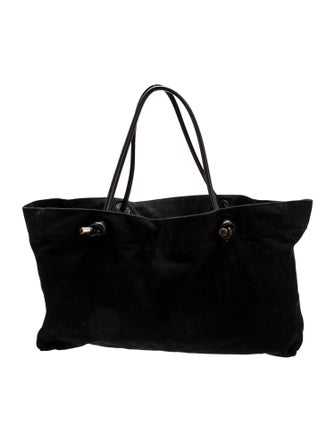 Anine Bing Canvas Weekender Bag