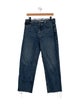 Anine Bing High-Rise Straight Leg Jeans