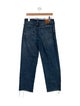 Anine Bing High-Rise Straight Leg Jeans