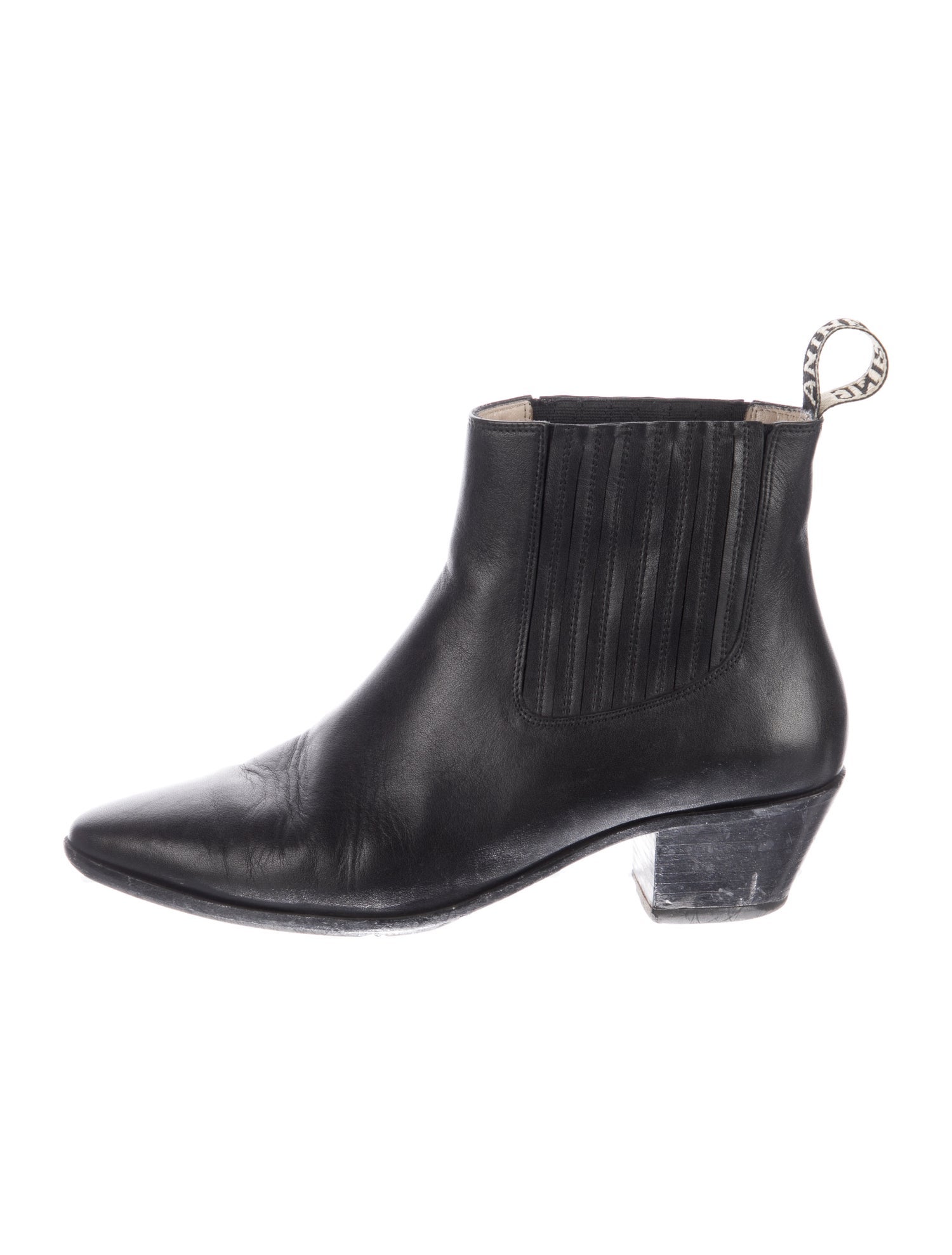 Anine Bing Leather Chelsea Boots