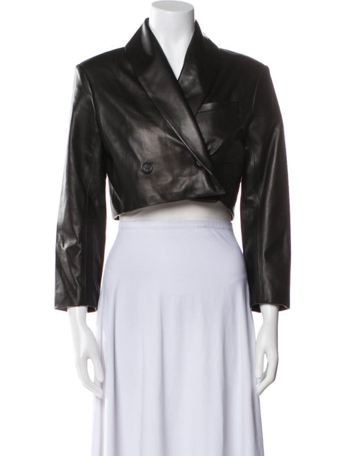 Anine Bing Leather Bolero