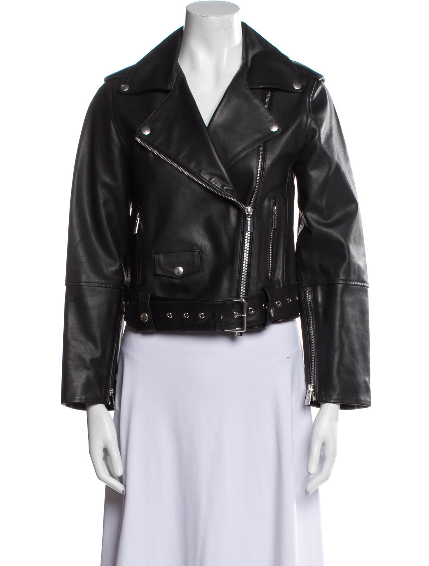 Anine Bing Leather Biker Jacket