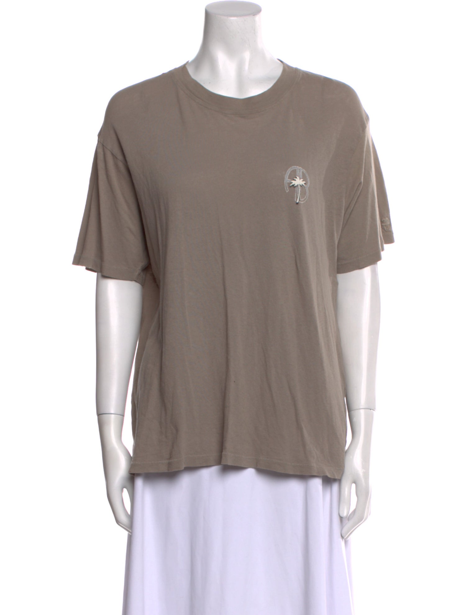 Anine Bing Crew Neck Short Sleeve T-Shirt
