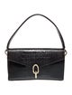 Anine Bing Embossed Leather Top Handle Bag