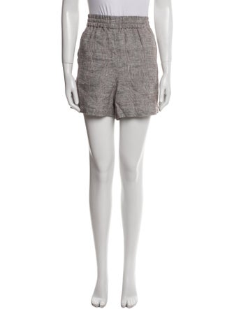 Anine Bing Linen Mini Shorts