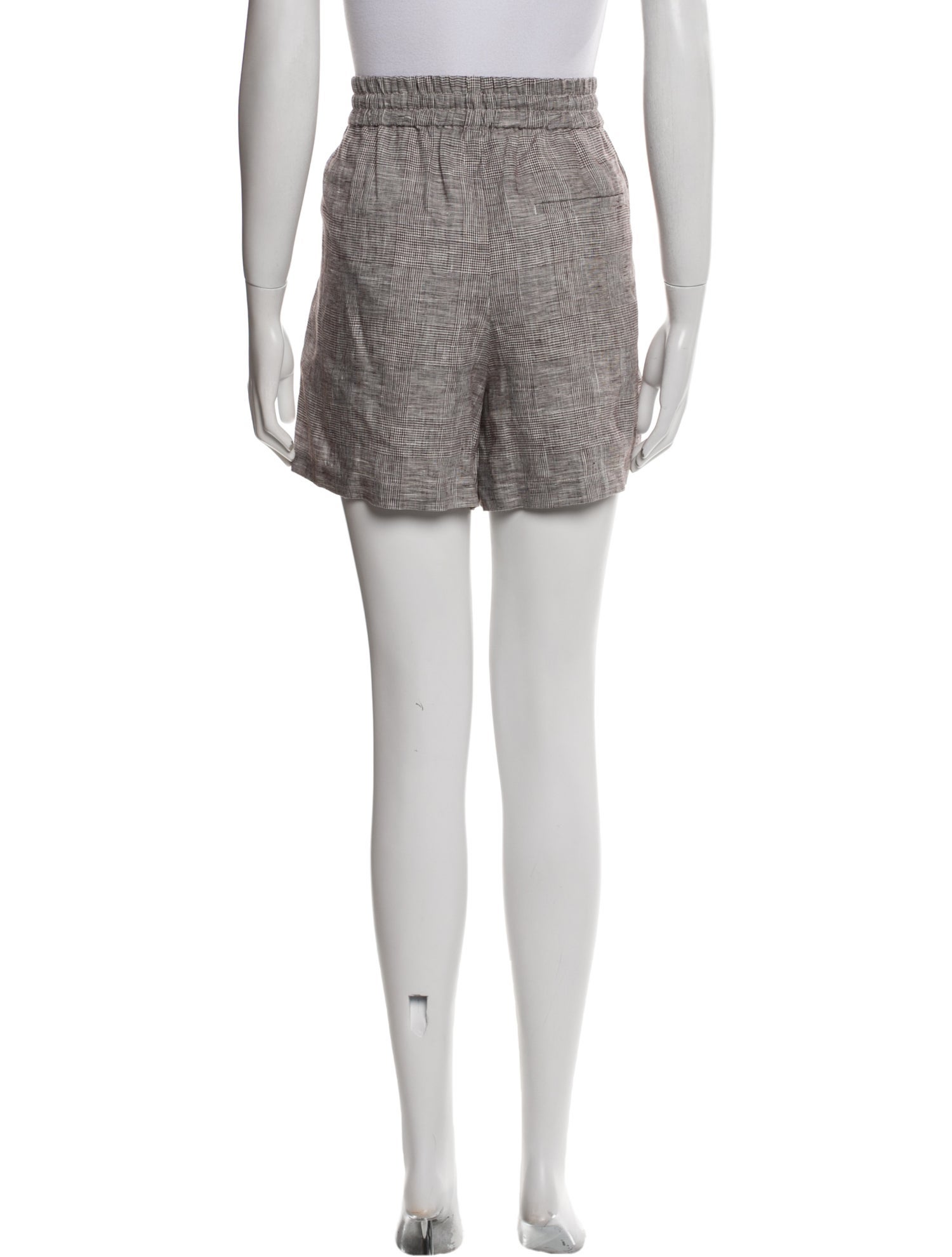 Anine Bing Linen Mini Shorts