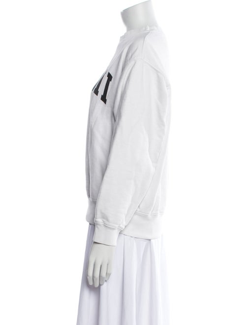 Anine Bing Graphic Print Crew Neck Sweatshirt