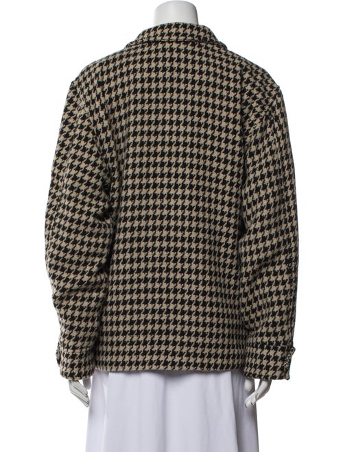 Anine Bing Plaid Print Blazer