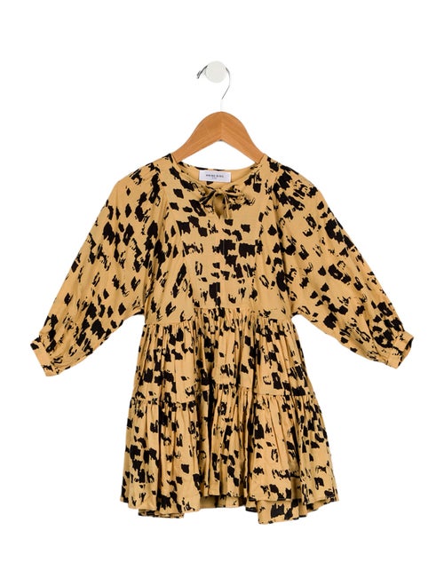 Anine Bing Toddler Girls' Printed Long Sleeve Dress