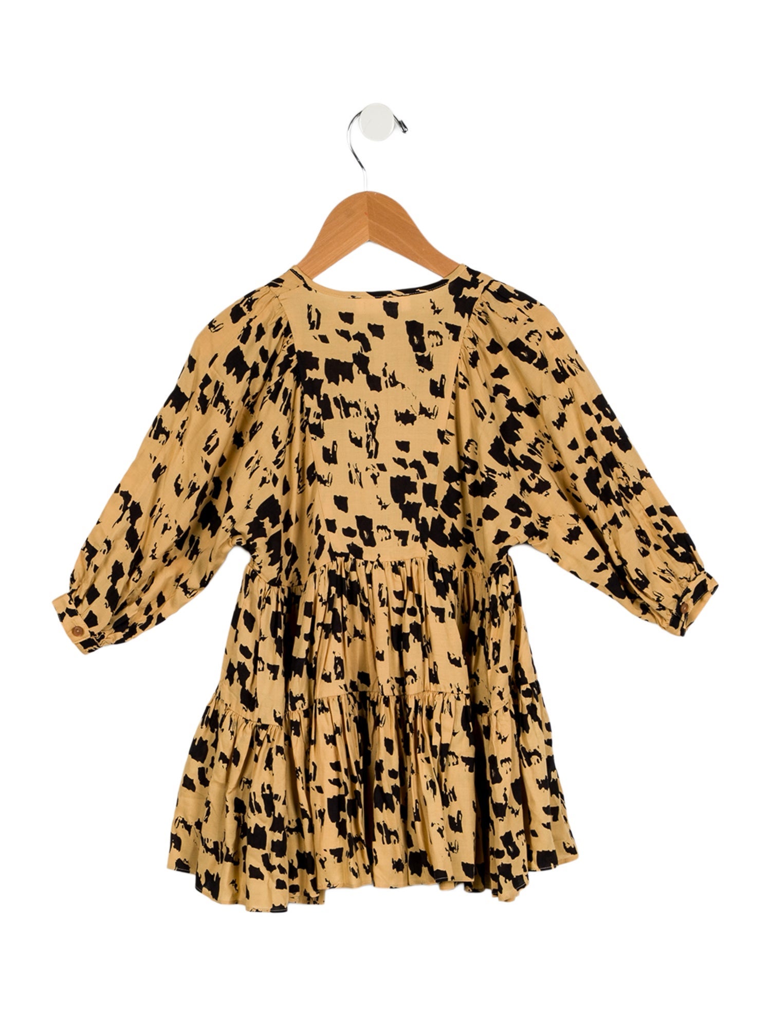 Anine Bing Toddler Girls' Printed Long Sleeve Dress