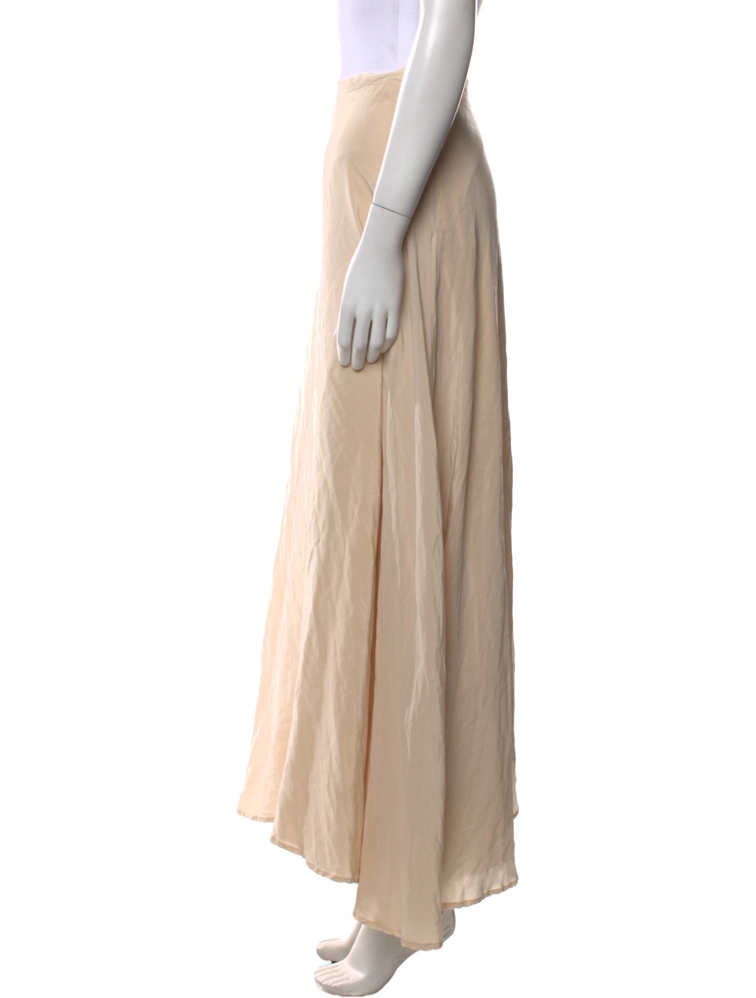 Anine Bing Silk Long Skirt