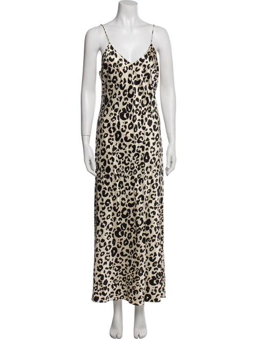 Anine Bing Silk Long Dress