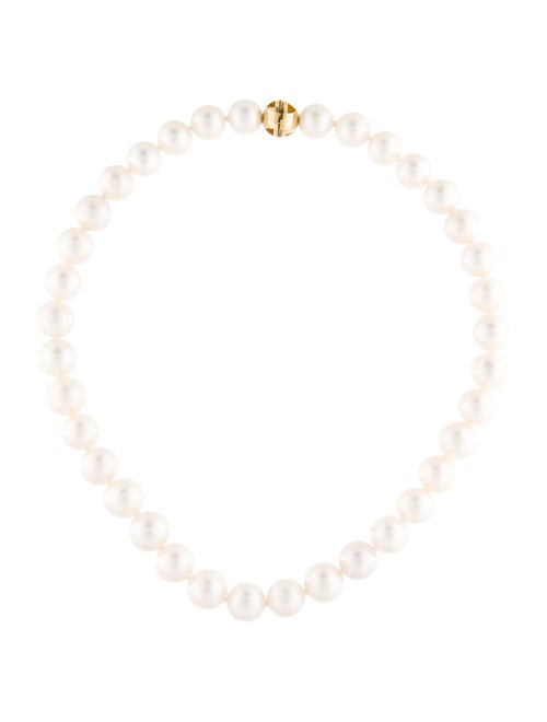 Anine Bing 14K Pearl Classic Choker Necklace