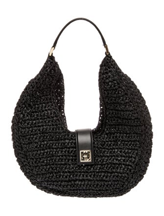 Anine Bing Raffia Shoulder Bag
