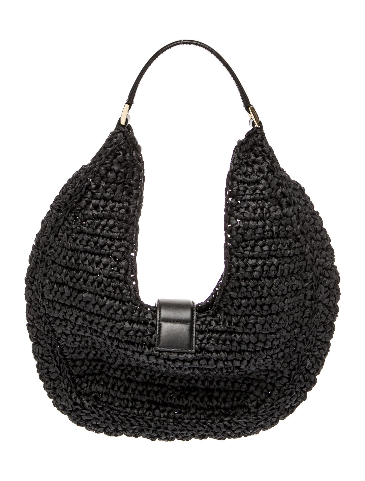 Anine Bing Raffia Shoulder Bag