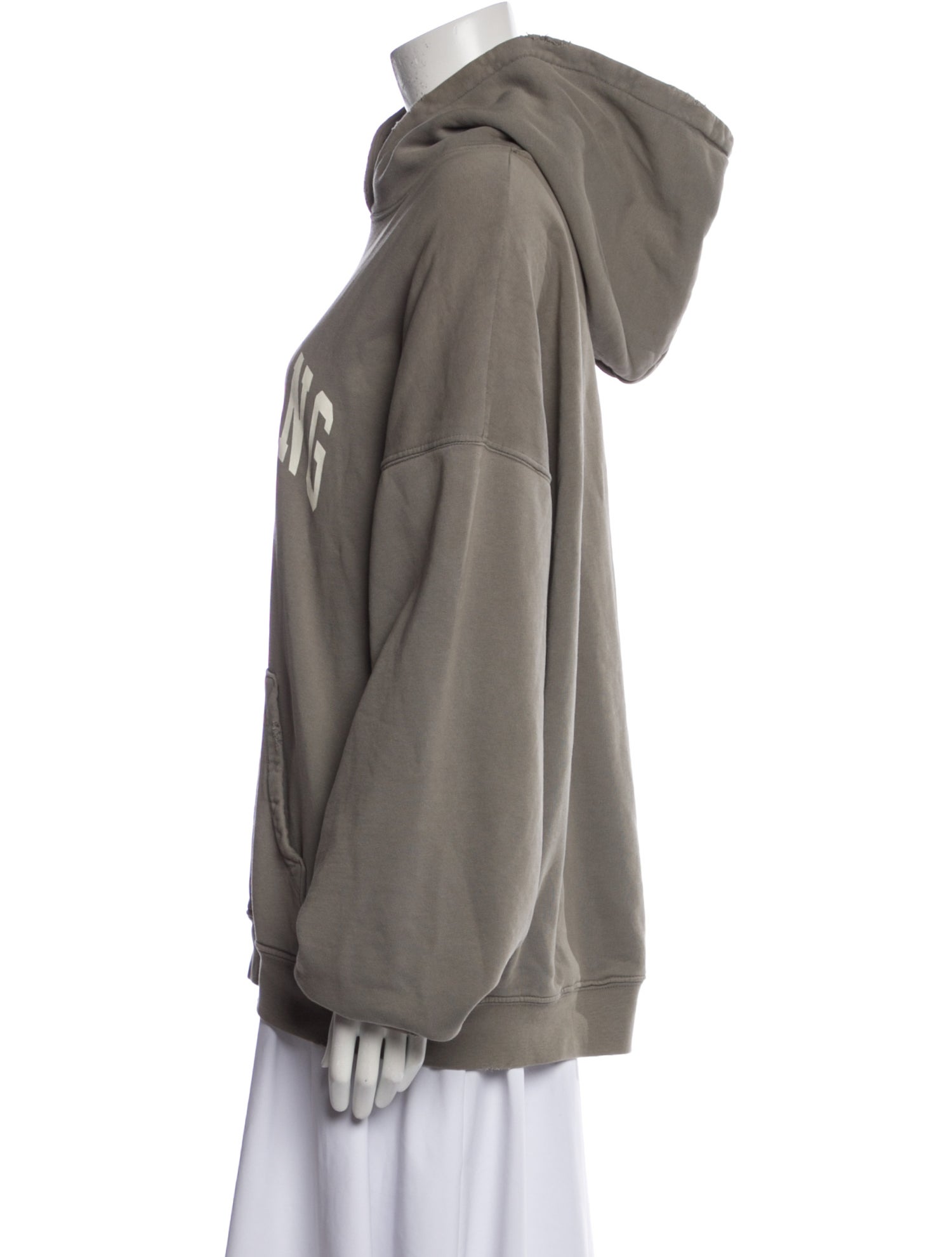 Anine Bing Graphic Print Turtleneck Sweatshirt