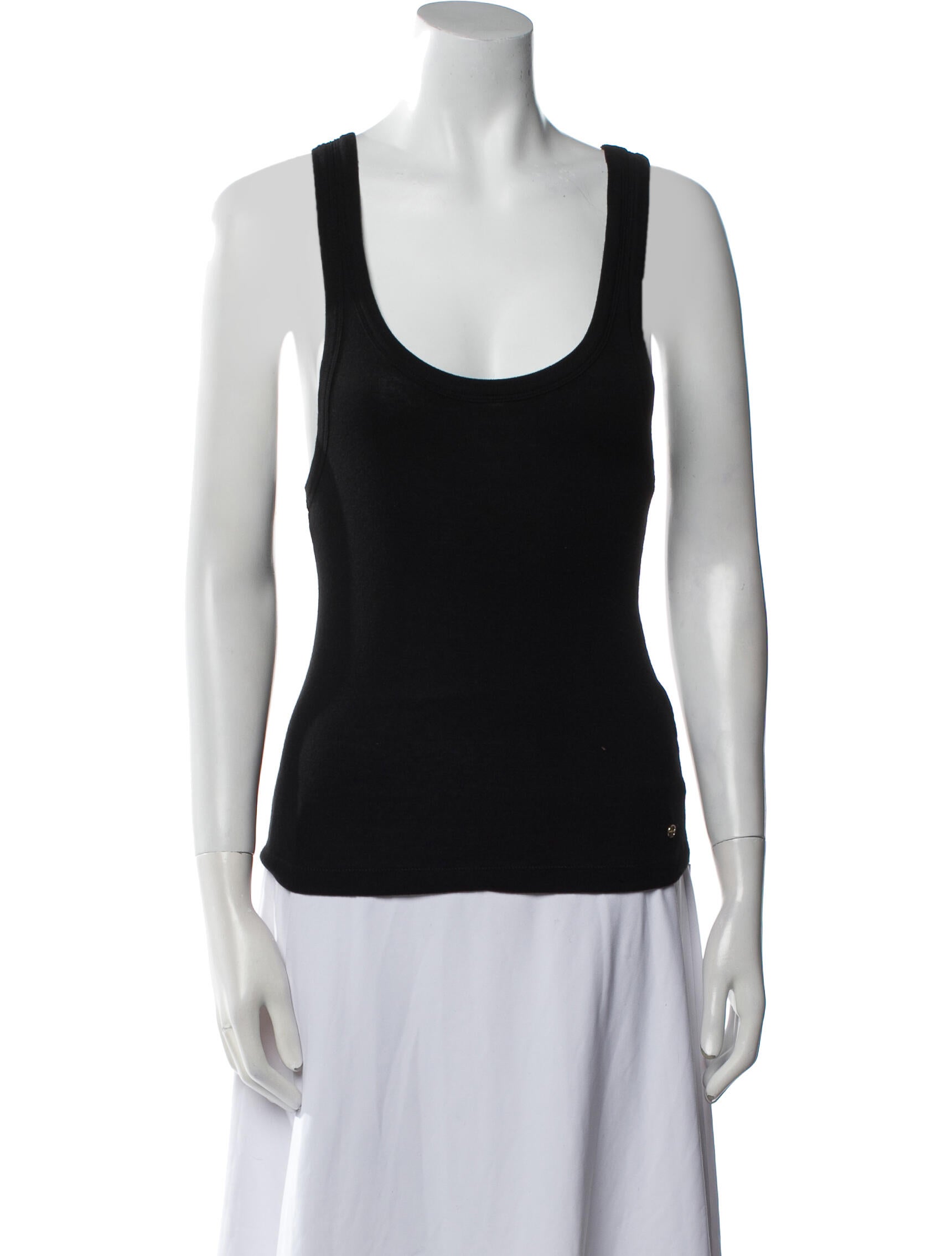Anine Bing Scoop Neck Sleeveless Top