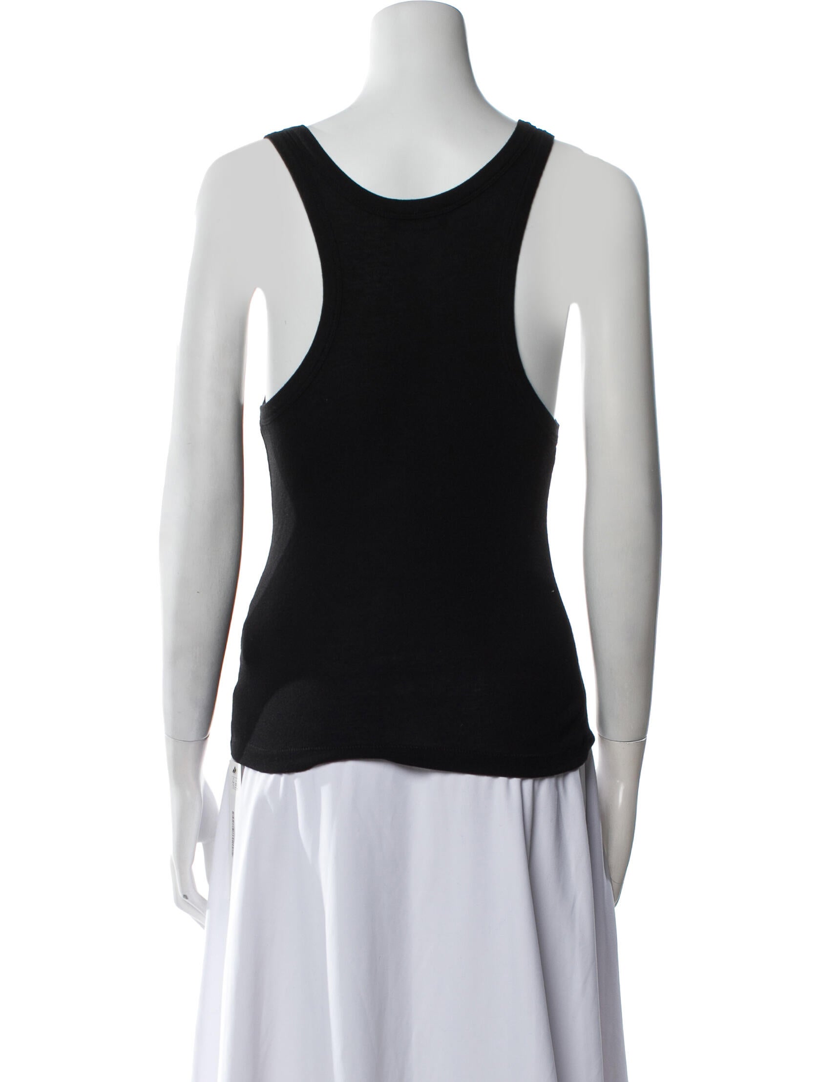 Anine Bing Scoop Neck Sleeveless Top