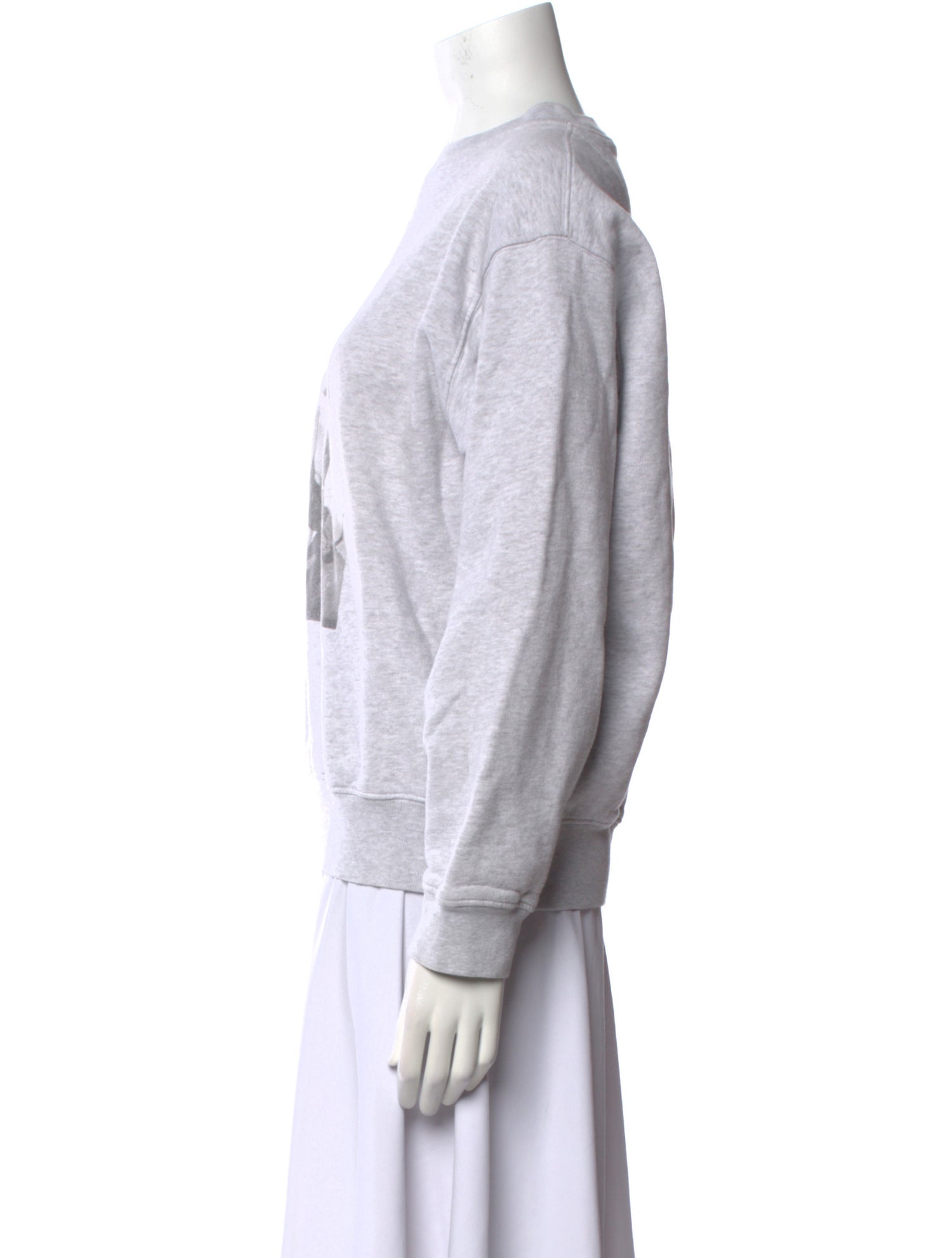 Anine Bing Graphic Print Crew Neck Sweatshirt