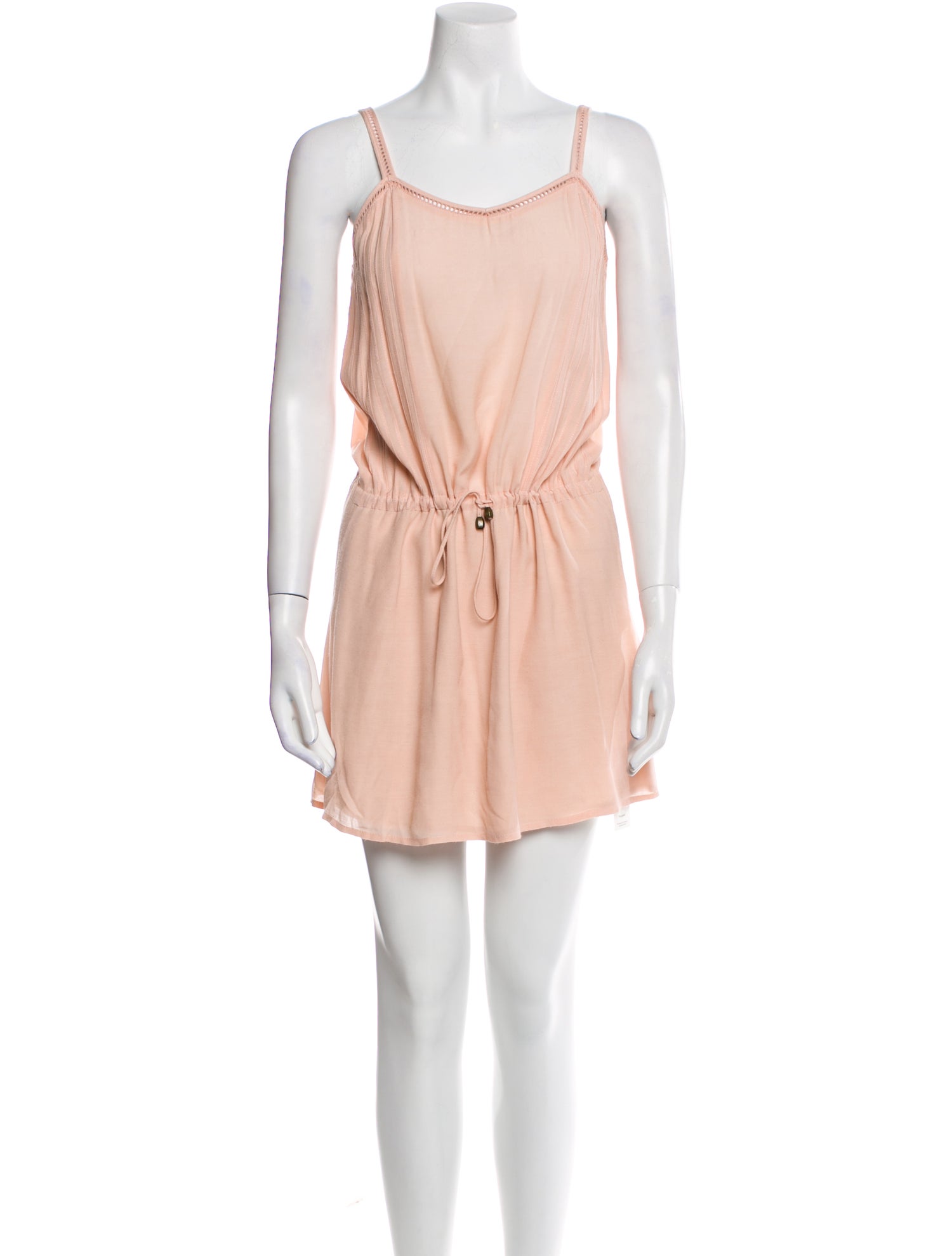 Anine Bing Square Neckline Mini Dress